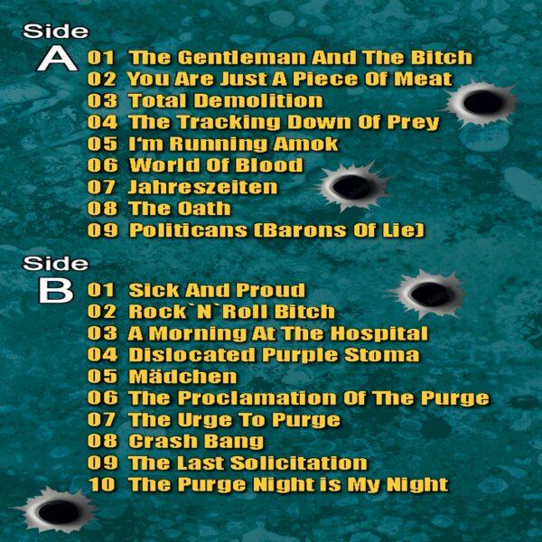 SEXTREMIST - Out in the streets back cover